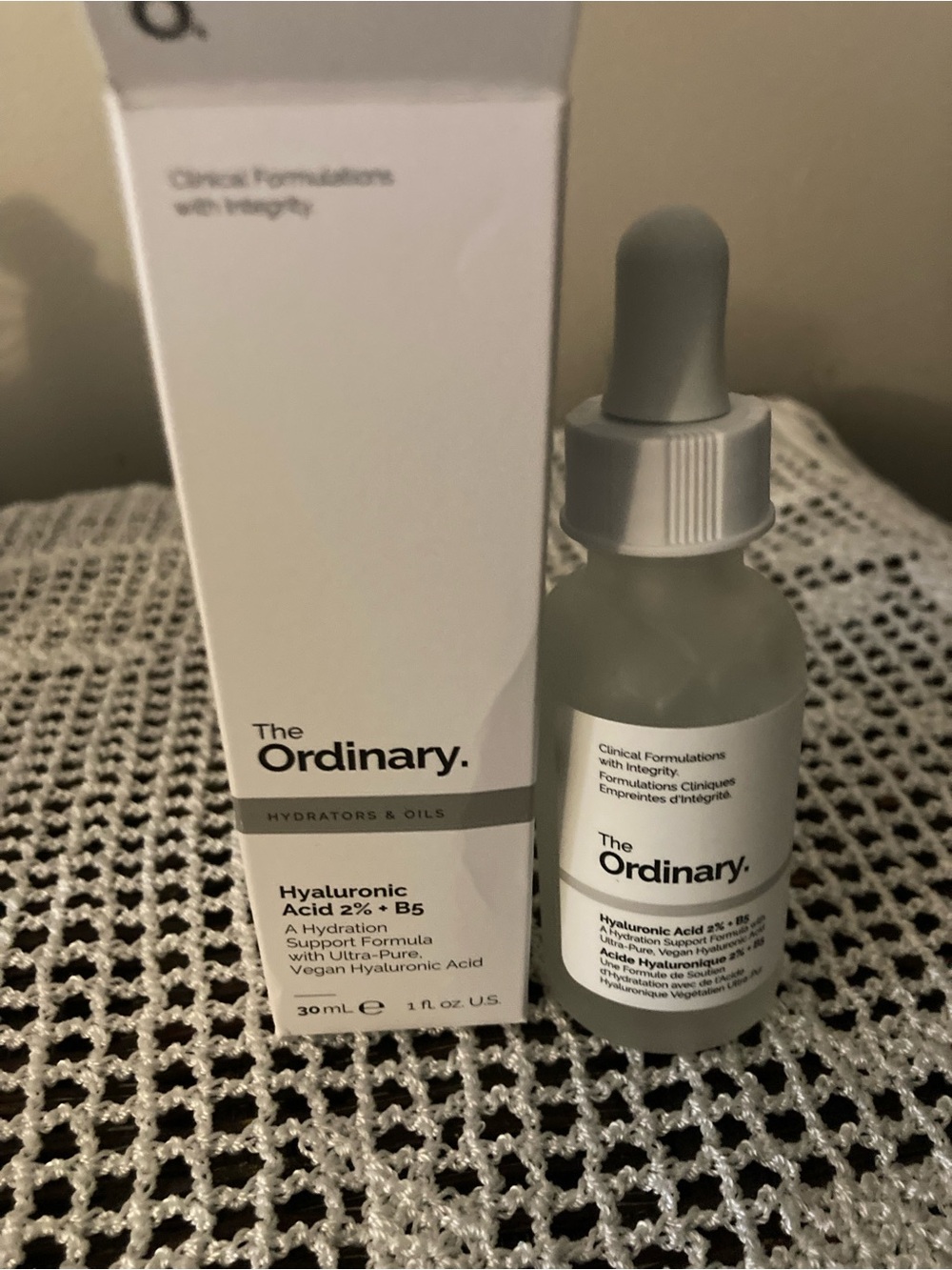 The Ordinary Hyaluronic Acid 2% + B5 Hydration Serum - White 30ml